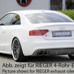 Alternative view of Difusor Audi A5 (B8/B81) coupe 10.11-06.16  (S-LINE) -Look Carbono