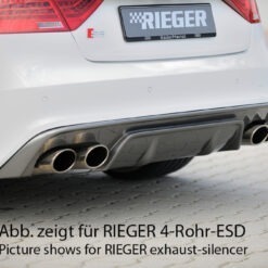 Difusor Audi A5 S5 (B8/B81) coupe 10.11-06.16  Look Carbono (S-LINE)