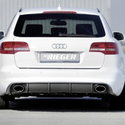Alternative view of Difusor Audi A6 (4F) sedan 10.08-08.11  (Não SLINE) -Look Carbono