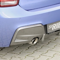 Difusor BMW 1-series F21  (1K2) sedan / 2-dr. 09.12-03.2015  Look Carbono