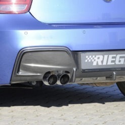 Difusor BMW 1-series F21  (1K2) sedan / 2-dr. 09.12-03.2015   -Look Carbono