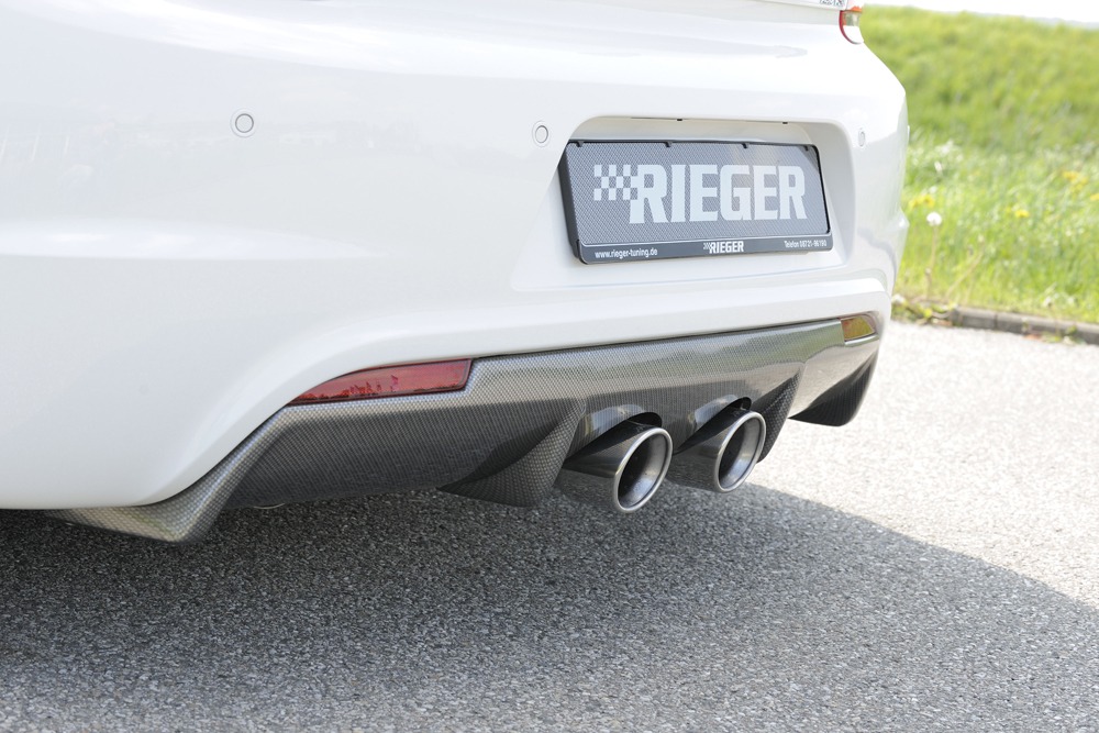 Difusor VW Scirocco R (13) 2-dr. 11.09-04.14 -Look Carbono - Image 2