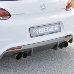 Difusor VW Scirocco 3 (13) 2-dr. 08.08-04.14   -Look Carbono
