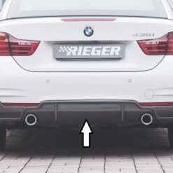 Difusor BMW 4-series F36  (3C) gran coupe (5-dr.) 07.15-  LCI Look Carbono