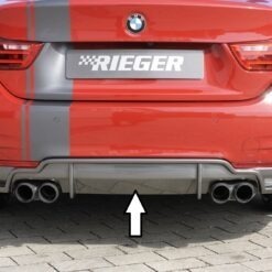 Difusor BMW 4-series F36  (3C) gran coupe (5-dr.) 07.15-  LCI Look Carbono