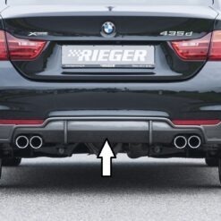Difusor BMW 4-series F36  (3C) gran coupe (5-dr.) 07.15-  LCI  -Look Carbono