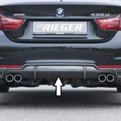 Difusor BMW 4-series F36  (3C) gran coupe (5-dr.) 07.15-  LCI  -Look Carbono