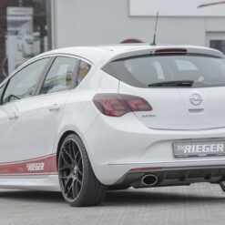 Alternative view of Difusor Opel Astra J hatchback 10.12-   -Look Carbono