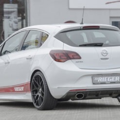 Alternative view of Difusor Opel Astra J hatchback 10.12-   -Look Carbono