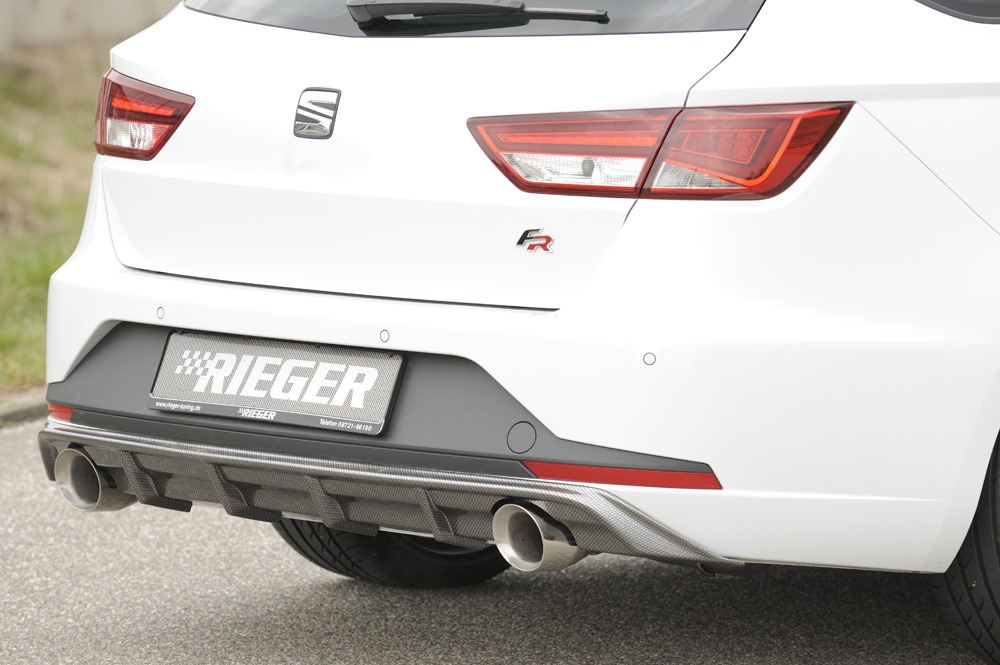 Difusor Seat Leon FR (5F) 5-dr. (ST/station wagon) 01.13-12.16 -Look Carbono