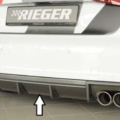 Difusor Audi A3 (8V) 5-dr. (sportback 8VA) 07.12-08.16  (S-LINE) -Look Carbono