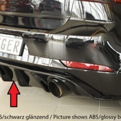 Difusor VW Golf 7 GTI 5-dr. 02.17-   -Look Carbono