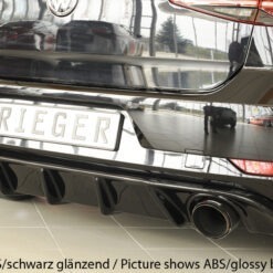 Alternative view of Difusor VW Golf 7 GTI 5-dr. 02.17-   -Look Carbono