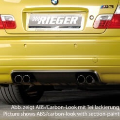 Difusor BMW 3-series E46 M3 coupe 06.00-  -Look Carbono