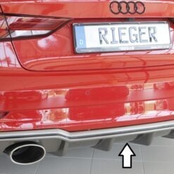Difusor Audi A3 S3 (8V) 5-dr. (sedan 8VS) 09.16-  (S-LINE) -Look Carbono