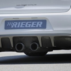Difusor VW Golf 6 GTI convertible   -Look Carbono