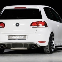 Alternative view of Difusor VW Golf 6 GTI convertible   -Look Carbono