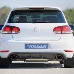 Alternative view of Difusor VW Golf 6 GTI convertible   -Look Carbono