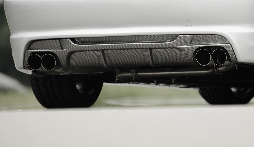 Difusor BMW 3-series E46 sedan 02.98-12.01 -Look Carbono