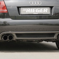 Difusor Audi A4 (8H) convertible 04.02-12.05  Look Carbono (Não S-LINE)