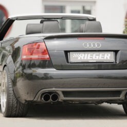 Alternative view of Difusor Audi A4 (8H) convertible 04.02-12.05  Look Carbono (Não S-LINE)