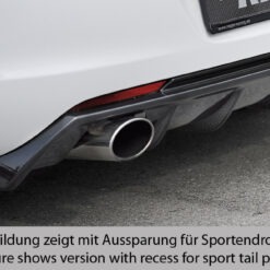 Difusor Opel Astra J hatchback 11.08-09.12   -Look Carbono