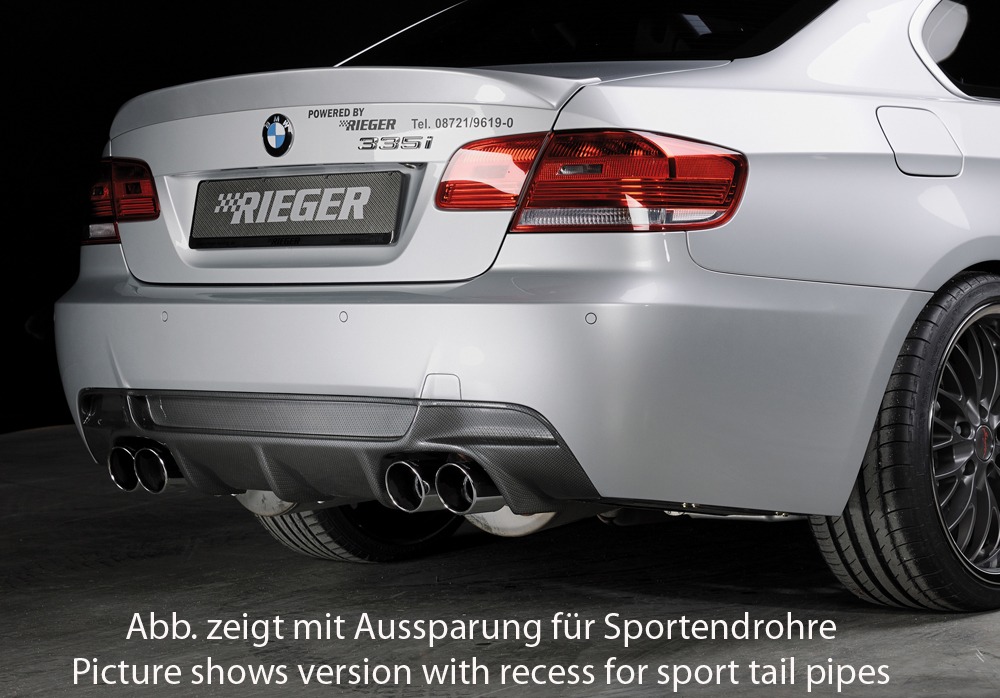 Difusor BMW 3-series E93 convertible 03.10- LCI -Look Carbono - Image 3