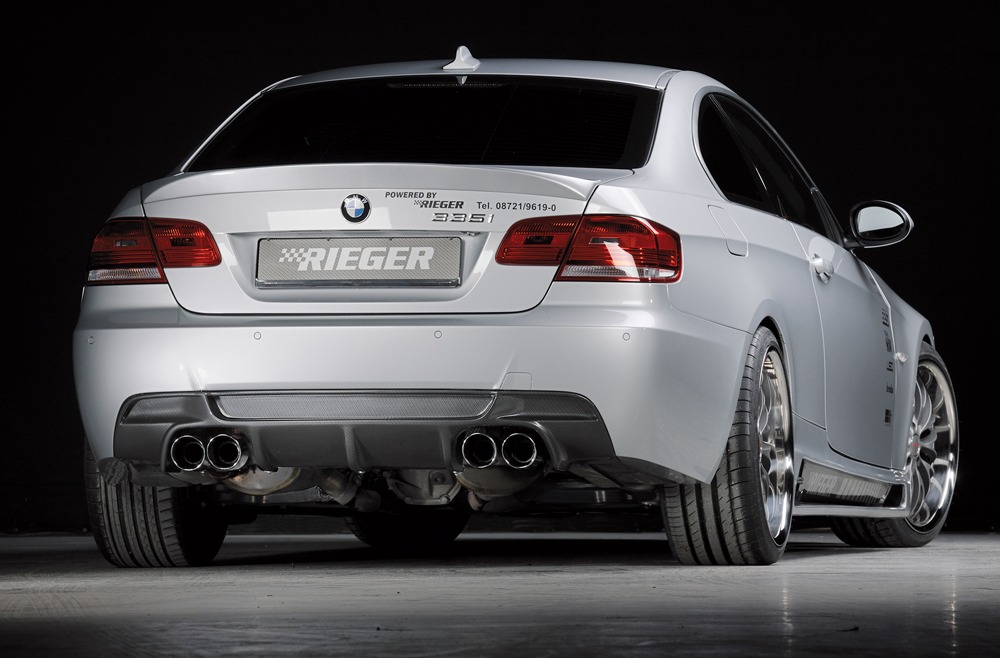 Difusor BMW 3-series E93 convertible 03.10- LCI -Look Carbono - Image 2