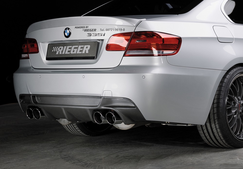 Difusor BMW 3-series E93 convertible 03.10- LCI -Look Carbono - Image 3