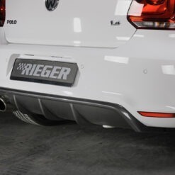 Difusor VW Polo 6 GTI (6R) 5-dr. 05.10-01.14   -Look Carbono