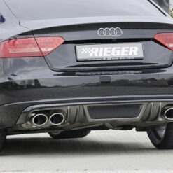Difusor Audi A5 (B8/B81) sportback 06.07-07.11  (Não SLINE) -Look Carbono