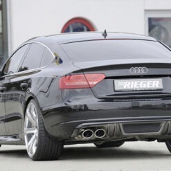 Alternative view of Difusor Audi A5 (B8/B81) sportback 06.07-07.11  (Não SLINE) -Look Carbono