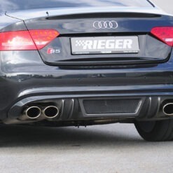Difusor Audi A5 S5 (B8/B81) sportback 06.07-07.11  (S-LINE) -Look Carbono
