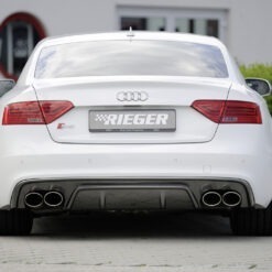Difusor Audi A5 (B8/B81) coupe 10.11-06.16  Preto Mate (Não S-LINE)