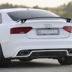 Alternative view of Difusor Audi A5 (B8/B81) coupe 10.11-06.16  Preto Mate (Não S-LINE)