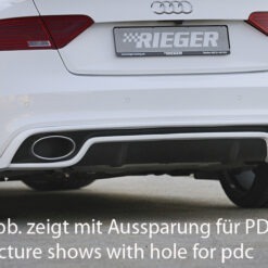Alternative view of Difusor Audi A5 (B8/B81) sportback 10.11-06.16  Preto Mate (Não S-LINE)