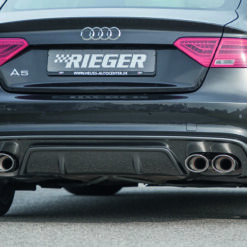 Difusor Audi A5 (B8/B81) sportback 10.11-06.16  Preto Mate (Não S-LINE)
