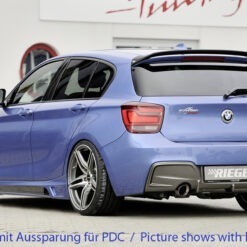 Alternative view of Difusor BMW 1-series F21  (1K2) sedan / 2-dr. 09.12-03.2015  Preto Mate