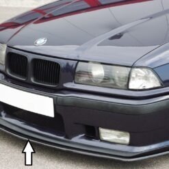 Spoiler / Lip BMW 3-series E36 sedan  Preto Mate