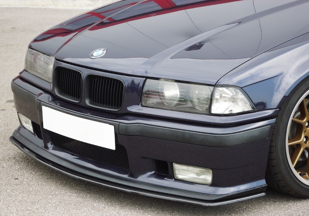 Spoiler / Lip BMW 3-series E36 sedan Preto Mate - Image 2