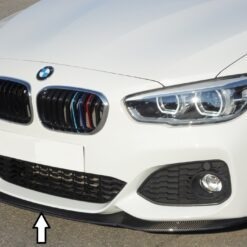 Spoiler / Lip BMW 1-series F21  (1K2) sedan / 2-dr. 05.2015-  LCI Preto Mate