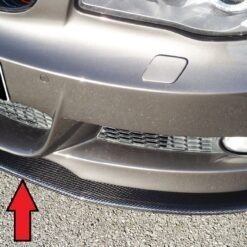 Spoiler / Lip BMW 1-series E82, E88  (182 / 1C) coupe 10.07- Preto Mate