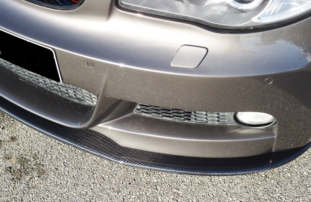 Spoiler / Lip BMW 1-series E82, E88 (182 / 1C) coupe 10.07- Preto Mate - Image 2