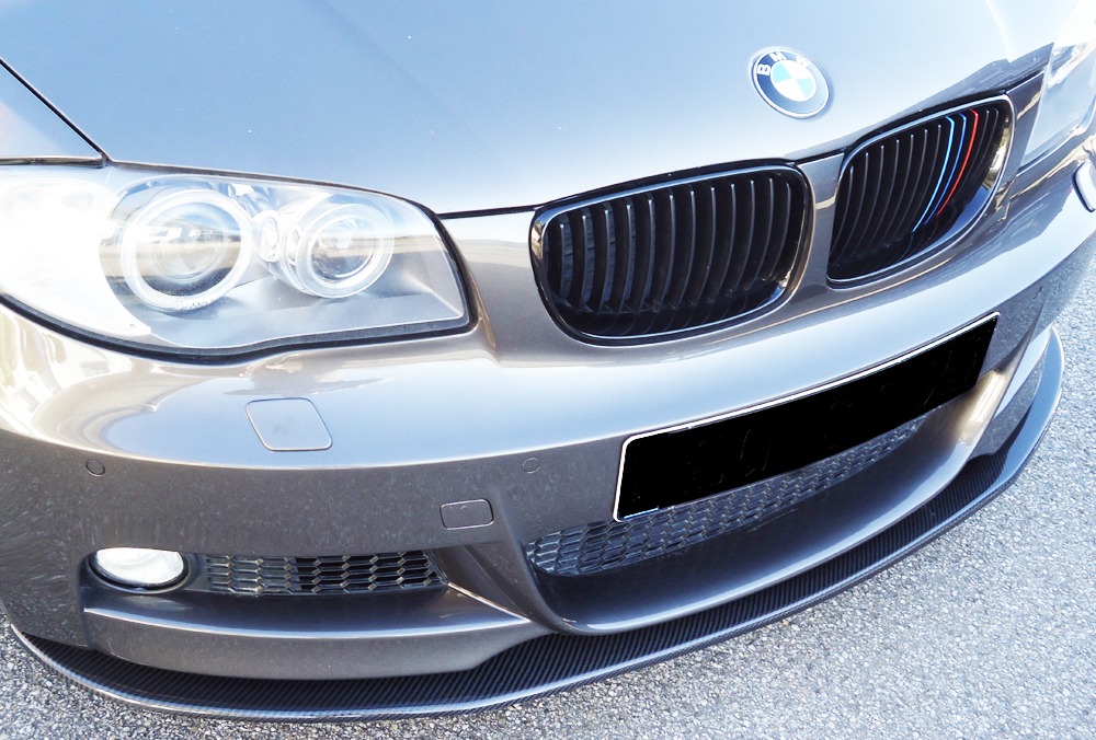 Spoiler / Lip BMW 1-series E82, E88 (182 / 1C) coupe 10.07- Preto Mate - Image 3