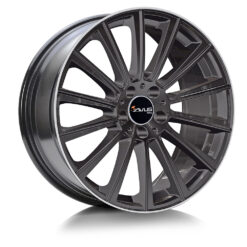 AVUS AC-M07 19x8,5 ET45 5x112 ANTHR. POL. LIP