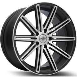 Forzza Vertin 19x8,5 5x120 ET33 -Grey Matt Face Machined
