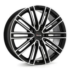 AVUS AC-M08 22x10 ET19 5x112 BLACK POLISHED