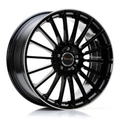 AVUS AC-M03 19x8 ET33 5x110 BLACK POLISHED LIP