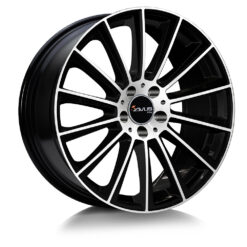 AVUS AC-M07 20x9,5 ET48 5x112 BLACK POLISHED