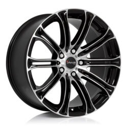 AVUS AC-MB1 20x9,5 ET45 5x120 BLACK POLISHED